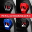 SEKINEW Start Stop Switch Cover, Vỏ nút động cơ ô tô bằng kim loại chống trầy xước, Bảo vệ đánh lửa dính trang trí
