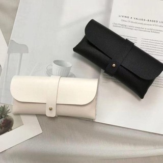 Bao da đựng kính mắt thời trang phong cách retro, túi đựng kính tiện lợi chịu được áp lực Styley K000