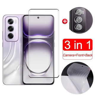 Dành Cho OPPO Reno 12 Pro 5G Kính Cường Lực Full Cover Bảo Vệ Màn Hình Cho OPPO Reno 12 11 10 9 8 7 Pro Plus Pro + 8T 8Z 7Z A60 A98 A79 4G 5G Phim Kính Và Phim Ống Kính