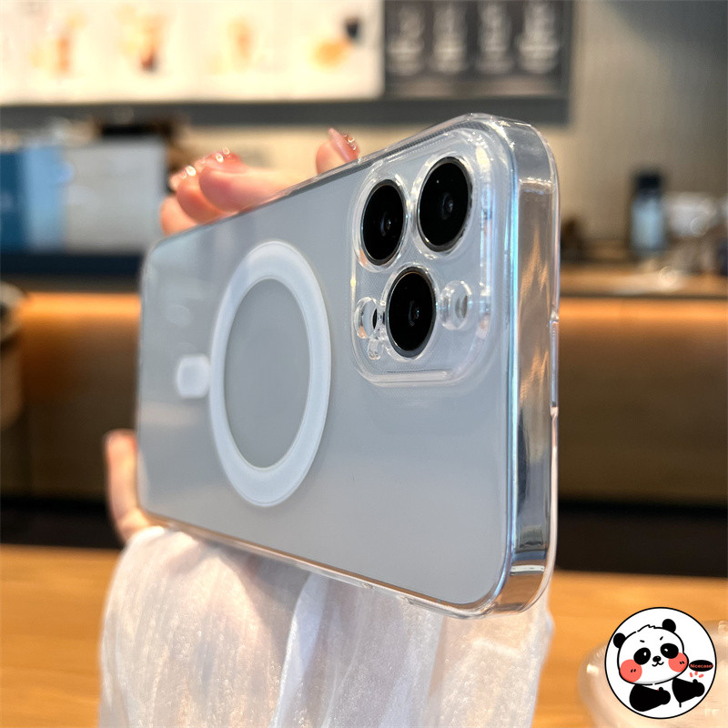Ốp Từ Tính Cho Huawei Pura 70 Ultra P60 Pro Plus P50 P50E P40 P30 P20 Lite E Pro 5G 4G Vỏ Điện Thoại Trong Suốt Sạc Không Dây Mềm Đơn Giản