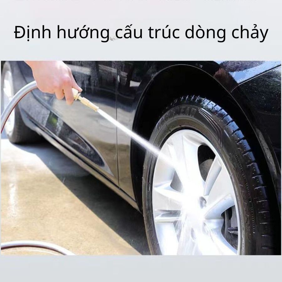 ( SẴN - HỎA TỐC) Ermo Set vòi xịt áp lực cao dành cho tưới cây rửa xe tưới vườn Elihouse