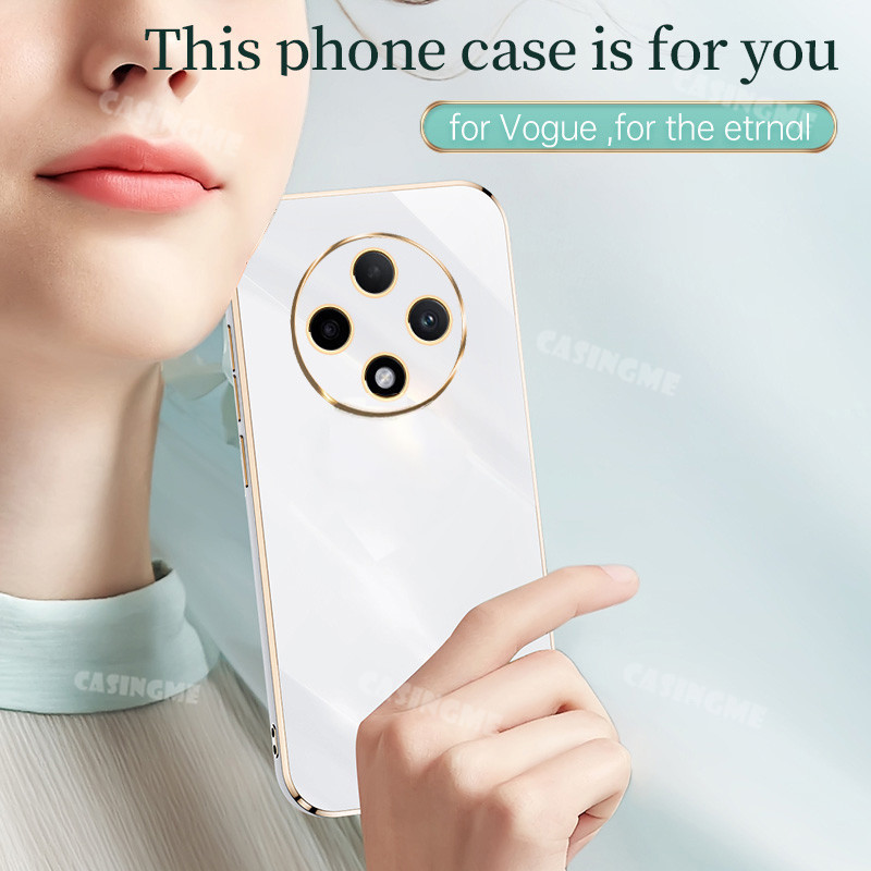 Oppo Reno12 F 5G 2024 Vỏ Mạ Sang Trọng Cho Oppo Reno 12F Reno12F Reno12 12 Pro F 4G 5G 2024 Ốp lưng Silicon Mềm Chống Sốc Ốp lưng