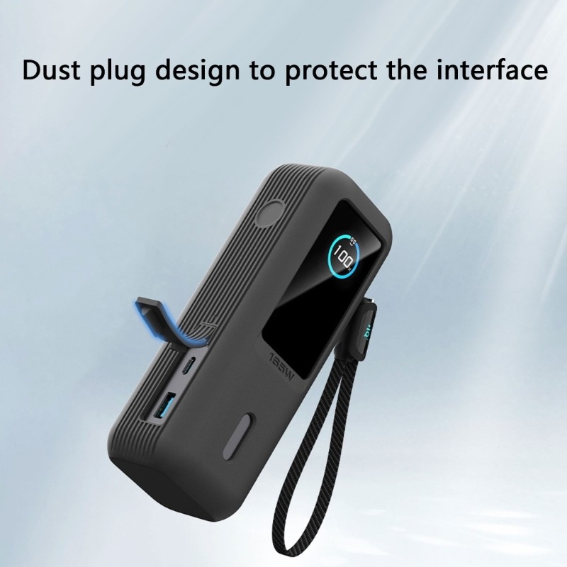 Hộp đựng silicon bảo vệ mặt trăng cho túi chống sốc ngân hàng điện 165W