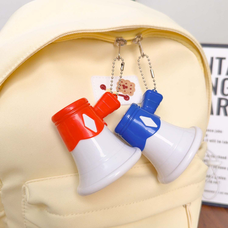 1-2 Móc Khóa Sừng Nhỏ - Bộ Khuếch Đại Ghi Âm - Mini, Thời Trang, Cổ Điển - Đồ Chơi Loa Cầm Tay - Hộp Nhạc - Dành Cho Ba Lô Schoolbag - Quà Tặng Sinh Nhật Trẻ Em