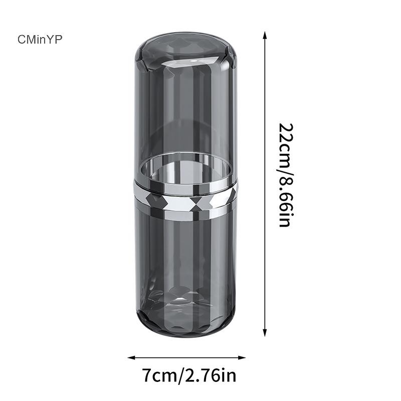 Cminyp Kem Đánh Răng Đựng Bàn Chải Đánh Răng Du Lịch Phòng Tắm Tổ Chức Di Động Cốc Rửa Hộp Bảo Quản Bàn Chải Nhựa Nước súc Miệng Vinh Quang