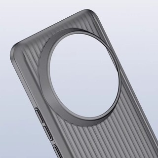 Ốp điện thoại Xiaomi 15 Ultra, kết cấu sóng, PP siêu mỏng, mờ, chống dấu vân tay, hàng mới đơn giản trong suốt