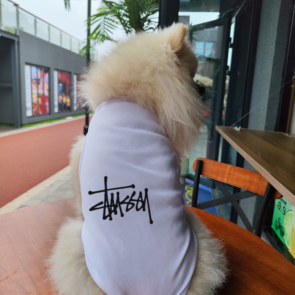 Áo Vest thoáng khí in hình mèo / chó Graffiti cho chó nhỏ