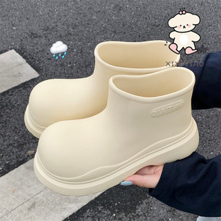 Xixitiao Giày Đi Mưa Ngắn Mùa Hè Mới Cho Nữ Đế Mềm Eva Dễ Thương Thích Hợp Cho Hoạt Động Ngoài Trời