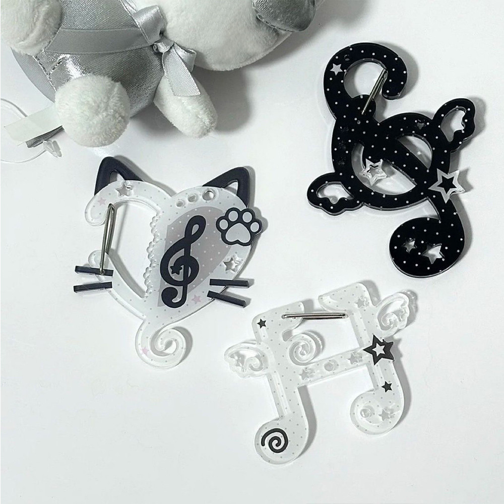 Sổ tay Trang trí Quà tặng Ba lô Mặt dây chuyền Móc khóa Carabiner Túi quyến rũ Acrylic INS Ban đầu Minh họa Đồ trang sức Lều tay dễ thương Hàn Quốc