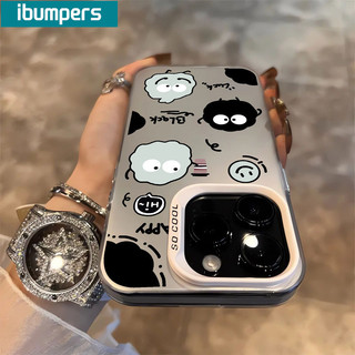 ibumpers Ốp Lưng IPhone Xinh Cute Cartoon Họa Tiết Ốp Điện Thoại IMD Cứng Trơn Chống Bẩn Chống Sốc Cho IPhone 16 15 14 12 13 11 Pro Max
