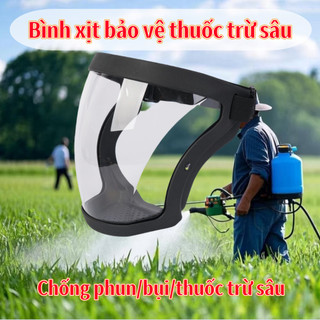 Mặt nạ bảo vệ công việccao cấp chắn Mặt nạ bảo vệ trong suốt chống bụi,  Chống hàn và chống mài,Có Lỗ Thoát khí mẫu mới