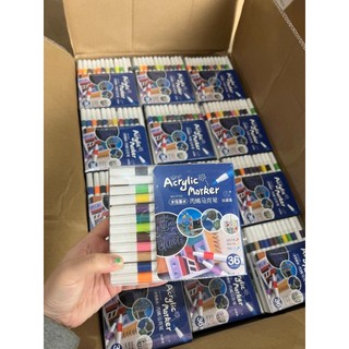 Bút Màu Acrylic Marker 60 Cao Cấp Màu Sắc Tươi Sáng - Bút Lông Màu