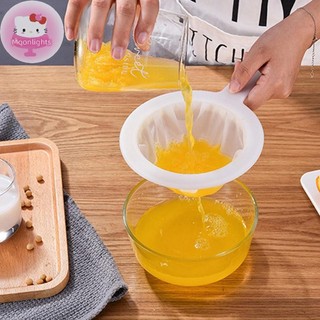 Moonlights Có Thể Tái Sử Dụng Nylon Siêu Mịn Lọc Lưới Lọc Thìa Sàng Sữa Đậu Nành Cà Phê Thực Phẩm Lọc Nhà Bếp Rây 100 200 400 Lưới EN