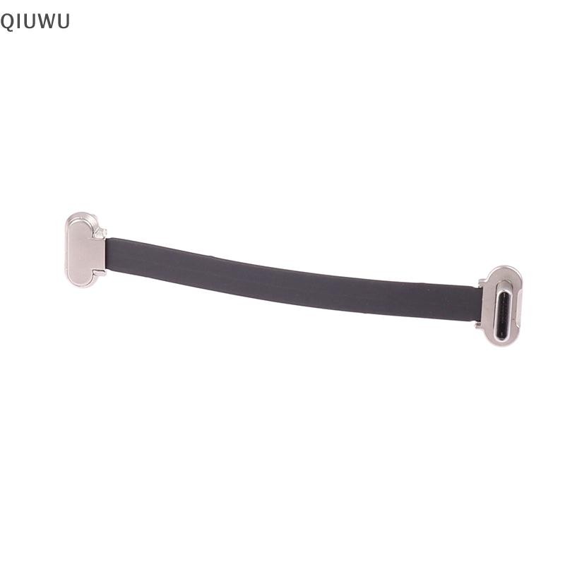 Bảng thử nghiệm QIUWU USB C TYPE-C USB FPC Cáp phẳng mềm Cáp sạc nam sang nam Cáp sạc nhanh Dây sạc mở rộng cho điện thoại.