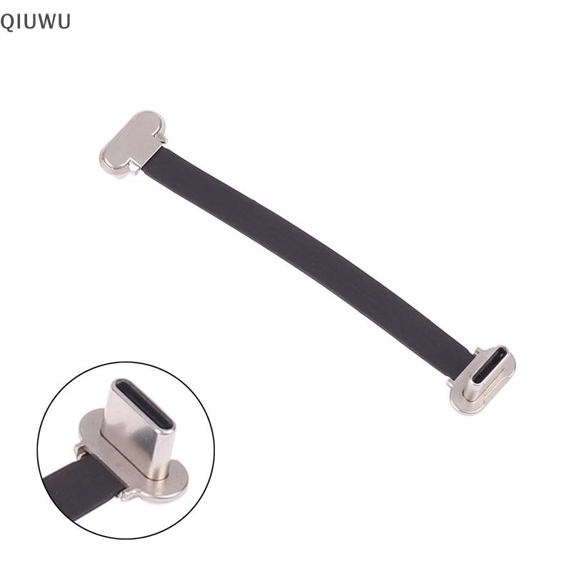 Bảng thử nghiệm QIUWU USB C TYPE-C USB FPC Cáp phẳng mềm Cáp sạc nam sang nam Cáp sạc nhanh Dây sạc mở rộng cho điện thoại.