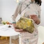Túi tiệc SAMO, Túi Qipao thêu phong cách Trung Quốc, Túi đựng mỹ phẩm hợp thời trang có tay cầm dung tích cao phổ biến dành cho nữ