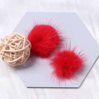 Kẹp Tóc Handmade Phong Cách Chồn và Thỏ - Tóc Bóng - Phụ Kiện Mùa Thu Đông