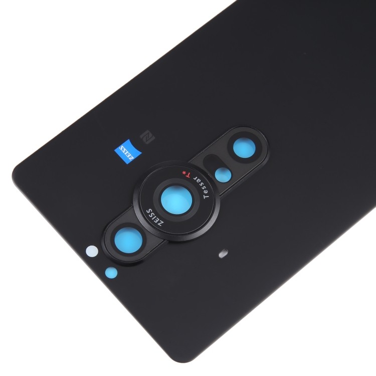 Bán chạy cho Sony Xperia Pro-I Ốp điện thoại pin có nắp ống kính máy ảnh (Đen)