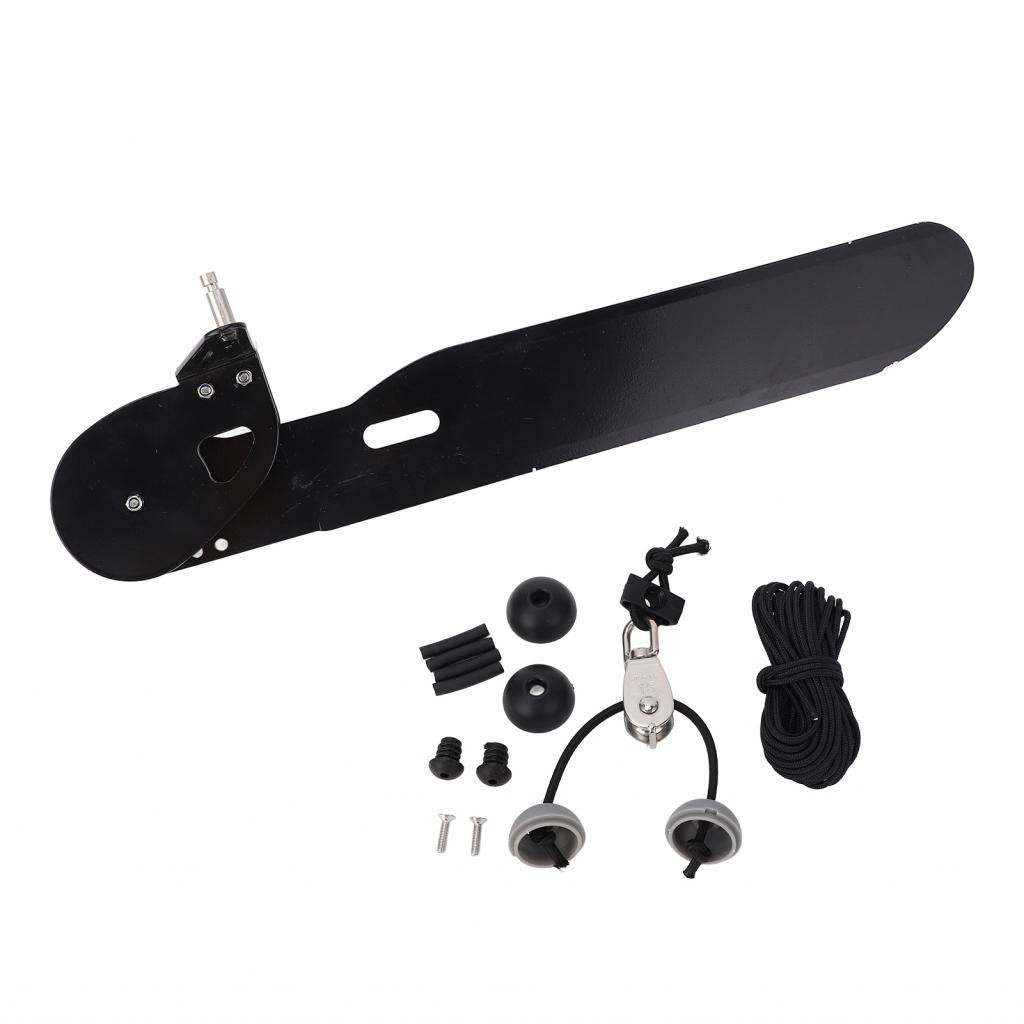 Chaoyangmall Canoe Rudder Kayak Fishing Boat Foot Direction Control ...