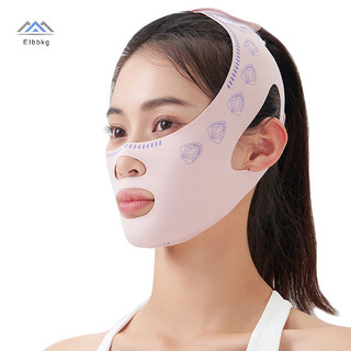 ELBBKG Thoáng Khí Mặt V Cheek Nâng Mặt nạ mỏng Giảm Đôi cằm V Hình Chống Nhăn Mặt Mới