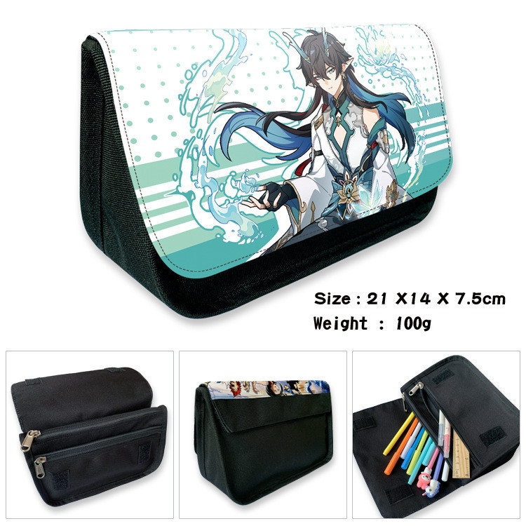 HK1 Honkai Star Rail Hoạt Hình Anime Hộp Đựng Bút Chì Dung Tích Lớn Sinh Viên Hộp Đựng Bút Túi Dung Tích Lớn Văn Phòng Phẩm Ba