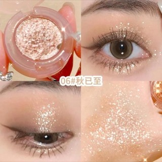 [ Xi Xi] Bắt Sáng Xi Xii BULB'S PLAN Eyeshawdow Ánh Kim Tuyến Vỏ Xanh
