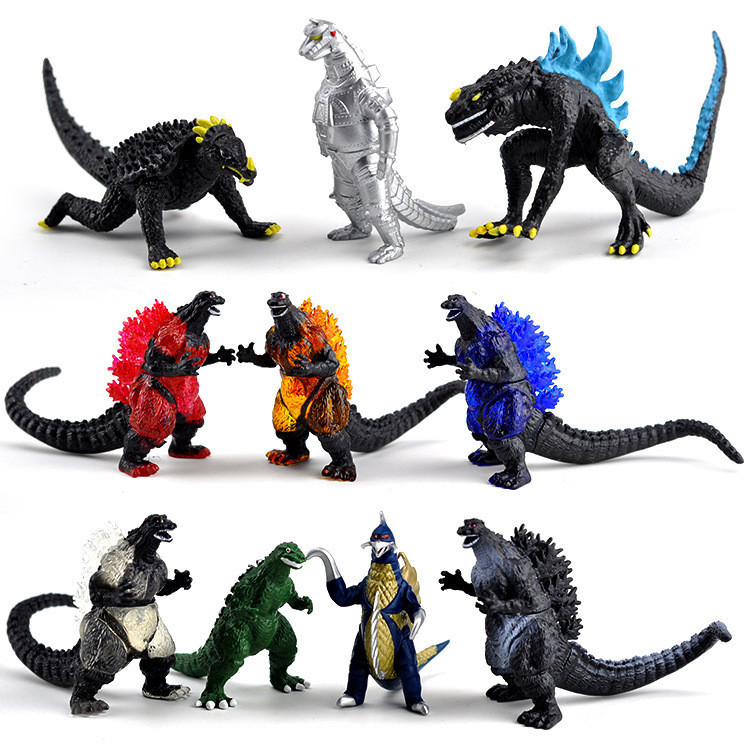PS1 Godzilla Nhân Vật Hành Động Vua Ghidorah Rodan Mothra King Kong Mô Hình Búp Bê Đồ Chơi Cho Trẻ Em Quà Tặng Bộ Sưu Tập Vật Trang Trí SP1