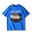 YB1 Call of Duty COD hamster Cosplay vải 3D mùa hè Áo thun Anime tay ngắn hàng đầu BY1