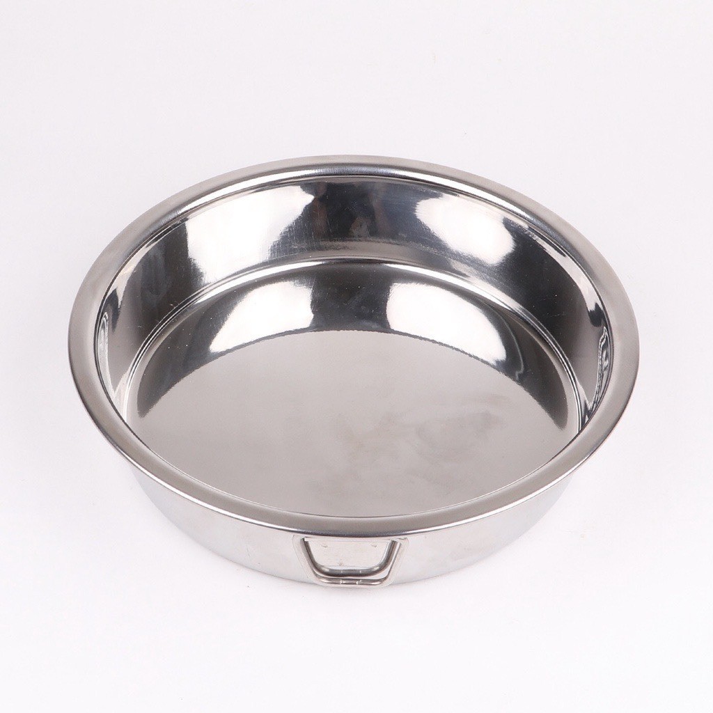 Khay inox tròn,Khay Bơ Inox ,Xửng Tròn Inox 430 Cao Cấp Nhiều Size 16 ...