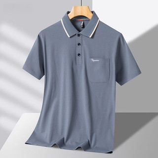 Áo thun nam Cotton nguyên chất dành cho người cao tuổi trung niên mùa hè Bố ngắn tay Midle @