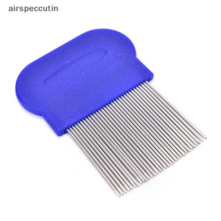Airspecutin Mới Anoplura Flea Lược Cootie Thép Không Gỉ Chấy Lược Cho Trẻ Em Bọ chét Lược EN