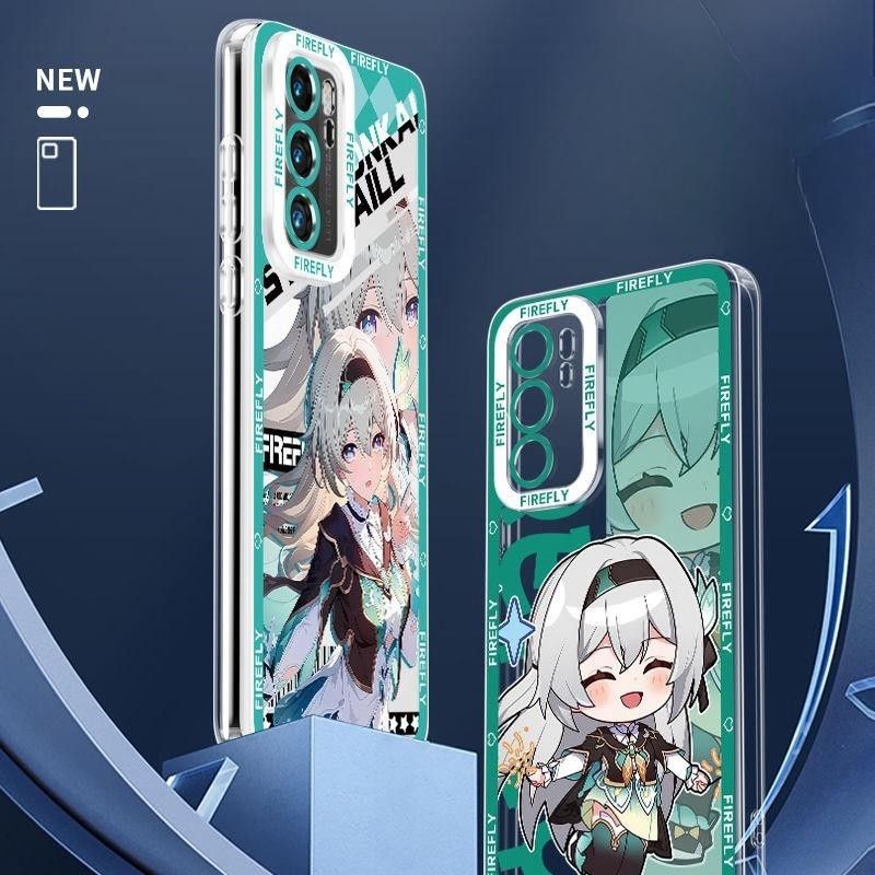 Ốp Lưng Cho Redmi 12 13C 12C 10C 9C 9C 9A 10 9 A1 K40 Note 13 12 Pro Plus Firefly TPU Honkai Star Rail Vỏ Điện Thoại Silicon Mềm Trong Suốt