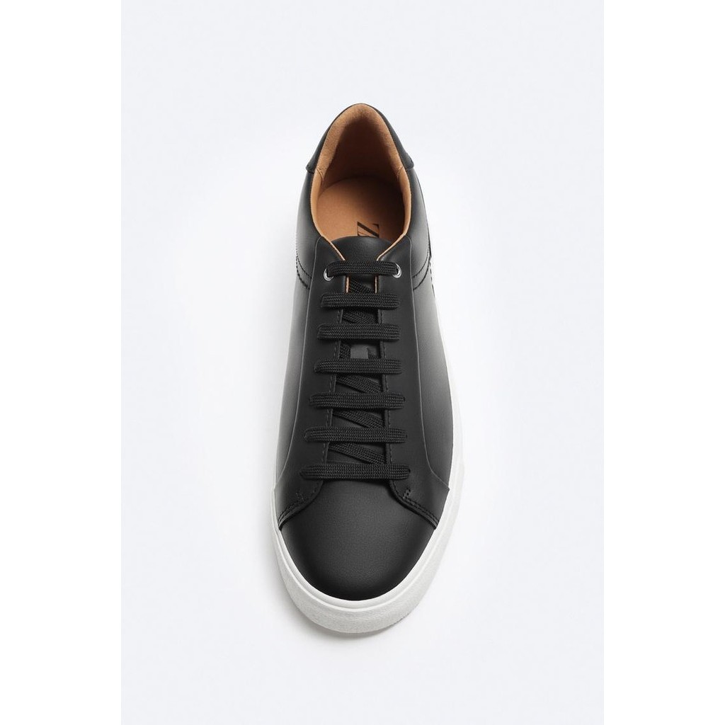 Giày sneaker Zara chính hãng Black White Classic - Dáng cổ điển