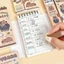 GETVOW Nhật ký Notepad, Sổ tay lập kế hoạch Kawaii Mini, Di động xoắn ốc Capybara Hoạt hình Sinh viên Văn phòng phẩm Trường học