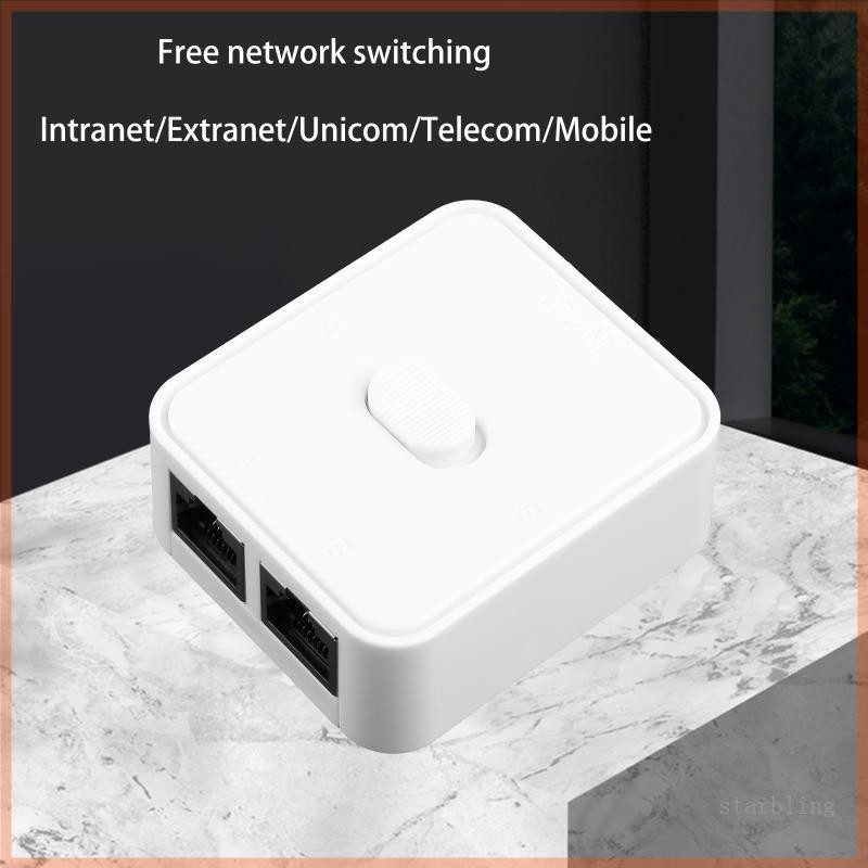 Star 2 Cổng 1000Mbps 2 Trong 1 Ra 1 Trong 2 Ra Switcher RJ45 LAN Switch ...