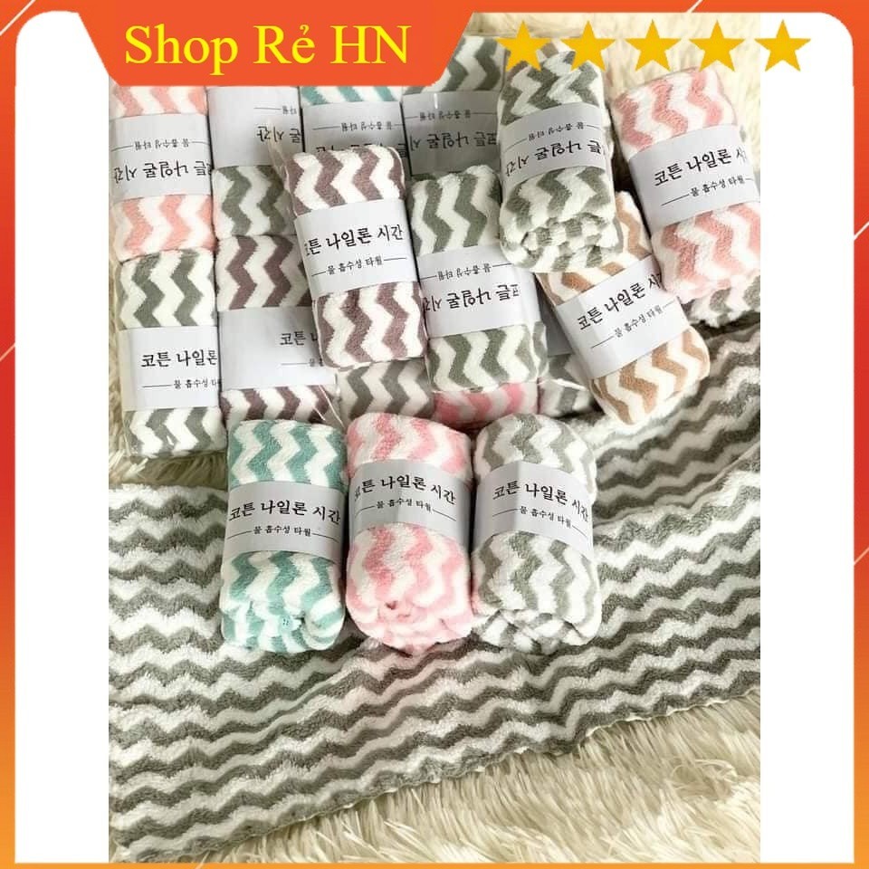 Khăn mặt Hàn Quốc, Cực thích, bền, không mủn và rất mịn - hàng cao cấp