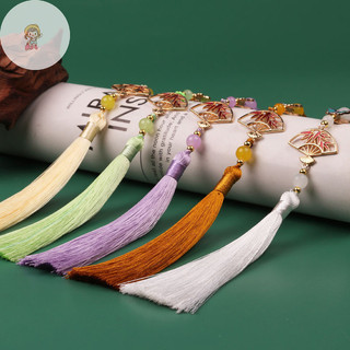 TWE Ice Floss Fan sel Antique Hanfu Trang trí sel Sườn xám ép Placket Phong cách dân tộc Trang trí nhà cửa VN