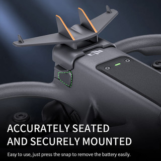 Dành cho DJI Avata2 Cool Snap on Sports Tail Traversing Drone Phụ kiện nhẹ