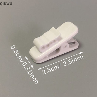 Qiuwu 10 chiếc kẹp giữ dây tai nghe cổ xoay, phụ kiện quấn dây tai nghe