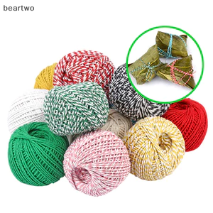 < Beartwo > 75m Dây buộc thịt bằng vải Cotton dành cho đồ tể nấu ăn Dây buộc thịt Xúc xích Dây buộc đẹp