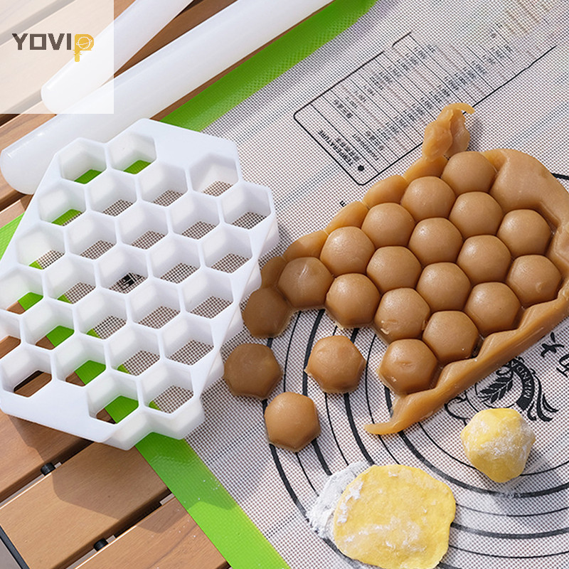 Yovip Tổ Ong Chia Bánh Bao Bánh Ngọt Chia Pasta Làm Đầy Bột Cân Bằng Cắt Đồ Dùng Nhà Bếp Dụng Cụ VN