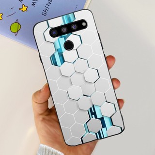 Ốp điện thoại TPU silicon mềm họa tiết mặt trăng rồng thời trang LG V50 ThinQ 5G LM-V510 LM-V500 LM-V450