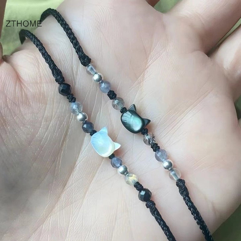 Zthome Handmade Dễ Thương Vòng Tay Túi Đôi Phong Cách Độc Đáo Vòng Tay Dây Cho Nữ Tinh Tế Đính Hạt Vòng Tay Dệt HOT Quà Tặng Phụ Kiện