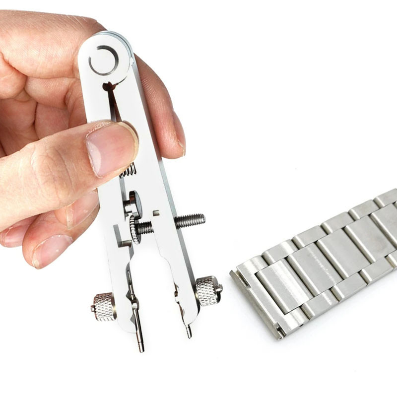 Spring Bar Nhíp Loại Bỏ Dụng Cụ Thép Hình Chữ V Dây Đeo Đồng Hồ Ban Nhạc Chân Tẩy Kìm Loại Bỏ Kẹp Dây Đồng Hồ Pin Bộ Dụng Cụ Sửa Chữa