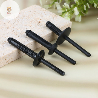 Twe 10 Chiếc Nhựa Màu Đen Đinh Tán Kẹp Giữ Dây Đinh Tán Mù Phụ Kiện Ô Tô VN