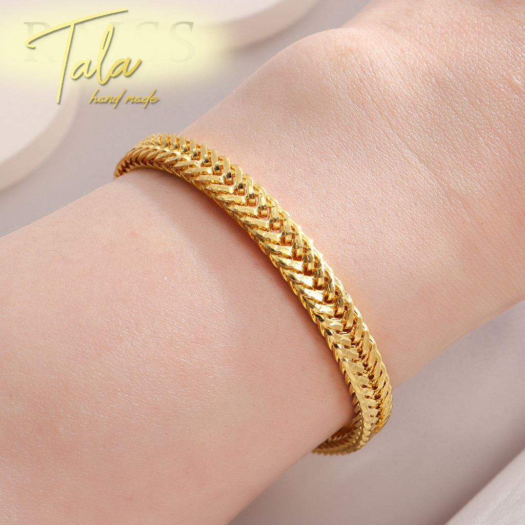 Tala Mạ Vàng Sedusa Vòng Tay Phụ Kiện Cho Unisex Xương Rắn Cáo Đuôi Vòng Tay Nam Vòng Tay Trang Sức