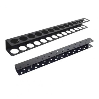 POCKETN 1 Cái Dụng Cụ Sắp Xếp Vít, Giá Để Đồ Tua Vít Treo Tường Bằng Thép, Kìm Đen Chịu Lực Bền Đẹp Người Tổ Chức Giá Đỡ Phần Cứng Dụng Cụ Sắp Xếp
