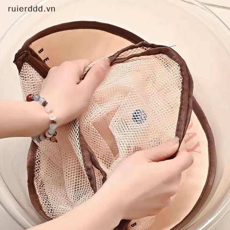# ruierddd # Túi đựng đồ lót Túi lưới thoáng khí treo tường Tất Túi lưu trữ Tủ quần áo Túi đựng búp bê.