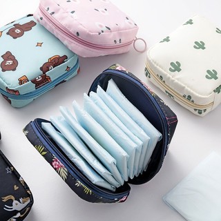 Túi Ví Đựng Băng Vệ Sinh, Son Môi, Mỹ Phẩm - Túi Mini Đựng Đồ Cá Nhân Chống Thấm Nước - SUNND
