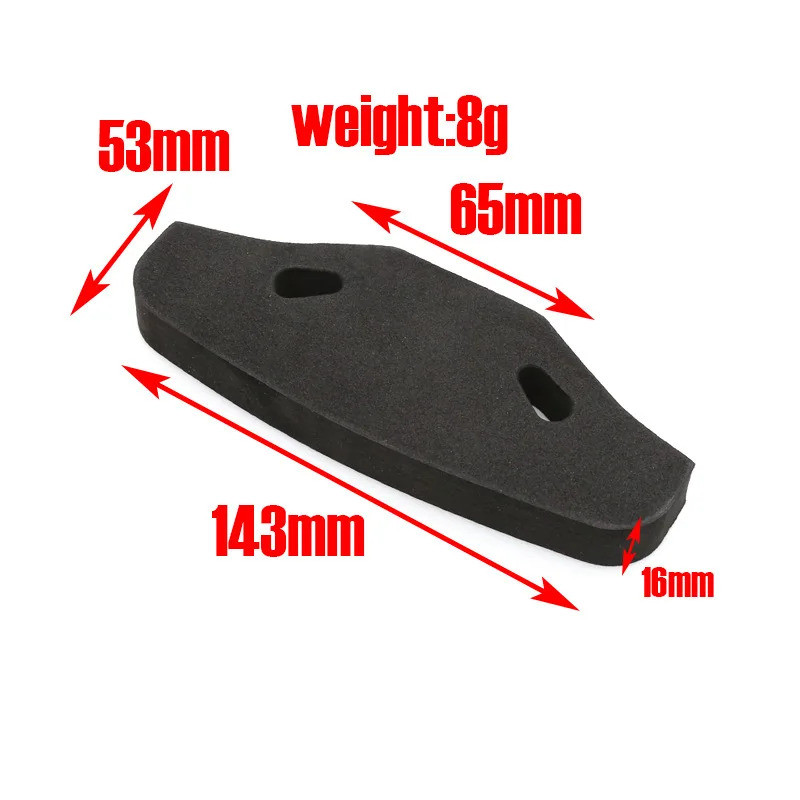Bọt Xốp Cản Trước Cho TAMIYA TT-01 TT-02 TT01 TT02 1 / 10 RC Xe Nâng Cấp Phần Phụ Kiện Dự Phòng